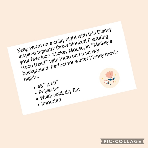 HOT TOPIC Mickey Mouse Tapestry - Picture 3 of 6